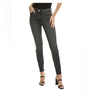 HUDSON BLAIR HIGH RISE UPDATED SKINNY JEANS~SUPER STRETCH BLACK PANTS ~TROUSERS